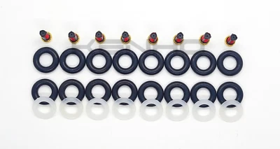 Kit junta tórica reparación inyector combustible para Audi S4 2004-2008 4.2L V8 079133551B Foto 1 de 4