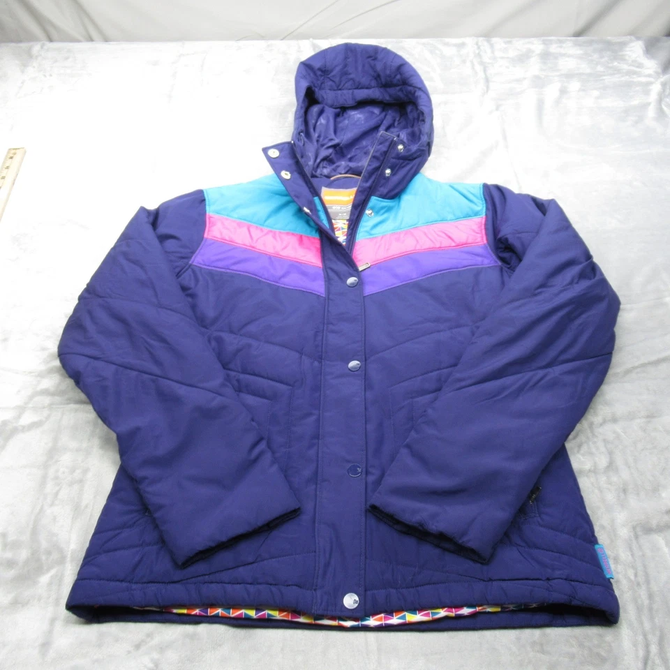 Merrell Jacket Womens Medium Purple Hooded Insulated Opti-Warm Quilted Puffer - Image 1 of 4