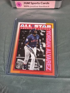 2025 Topps Baseball Yordan Alvarez 1990 35Th All-Star Anniversary #90AS-37 Pink. - Bild 1 von 2