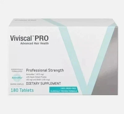 VIVISCAL PRO - Comprimidos Profesionales para el Crecimiento del Cabello 180 Exp. 2027 Foto 1 de 3