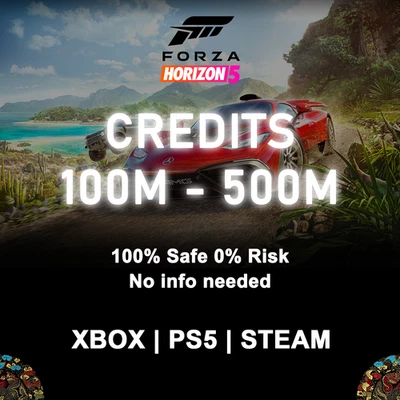 ✨FORZA HORIZON 5 CRÉDITOS ⭐️ 100M-500M CR XBOX|PS5|STEAM-⭐️Cheap Safe... - Imagen 1 de 4