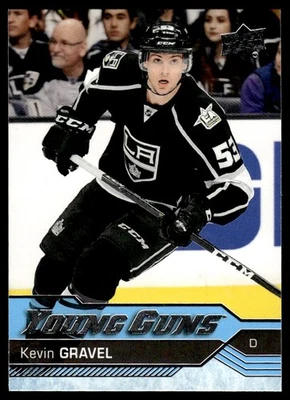 2016-17 Upper Deck Young Guns Kevin Gravel Rookie Los Angeles Kings #474 - Image 1 of 2
