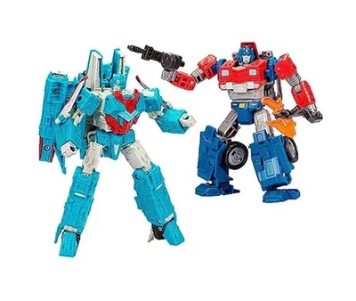 Transformers Senator Shockwave Data Clerk Orion Pax 2 Pack SIOC F69645S00 NEW - Image 1 of 4