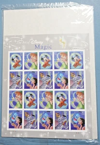 Disney Magic - Bogen (20) 41¢ Cent Briefmarken, MNH, NEU in OVP 4192-95 - Bild 1 von 3