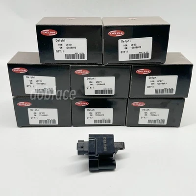 8 Pack Ignition Coils For Chevy GMC 4.8L 5.3L 6.0L D581 12558693 UF271 delphi - Image 1 of 4