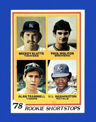 1978 Topps Set-Break #707 Paul Molitor Alan Trammell EX-EXMINT *GMCARDS* - Image 1 of 2