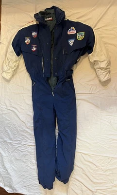 Vintage Head Men's Ski Suit Snowsuit - Red, White & Blue - Large? - Image 1 of 4