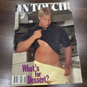 IN TOUCH Magazine March 90s Gay Interest Playgirl Buff Colt Stud Jocks Beefcake - Foto 1 di 2