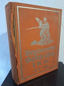 Regimentsgeschichte des Infanterie-Regiment 42 1674-1918 1000 Seiten + Karten - Picture 1 of 9