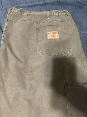 Duke Authentic Fit Denim Jeans Men's Superior Quality Size 44m - Image 1 of 2