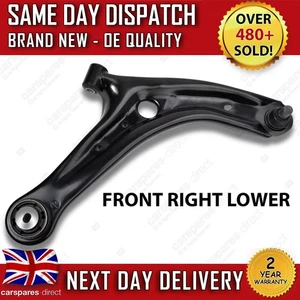 FORD FIESTA MK7 08-2017 FRONT RIGHT DRIVER LOWER SUSPENSION WISHBONE CONTROL ARM - Picture 1 of 8