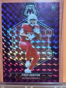 Trey Benson 2024 Panini Mosaic Rookie No. 360 /49 - Picture 1 of 3