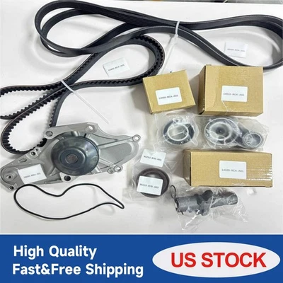 Timing Belt Water Pump Kit For  ACURA MDX Accord Odyssey  V6 19200RDMA02 - Imagem 1 de 4