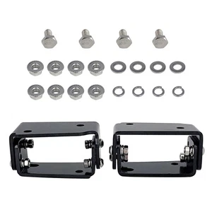 Adjustable Wing Riser Lift Alex Tilt Brackets For Honda Civic EK9 Type R Black } - Imagen 1 de 10