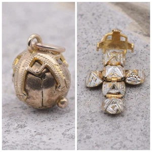 Masonic Folding Ball Small Pendant - Picture 1 of 15