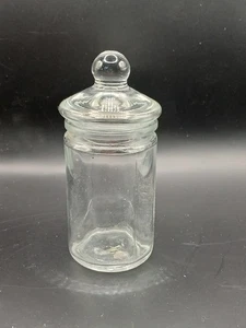 Vintage Glasgefäß mit Deckel Apotheker - Bild 1 von 5