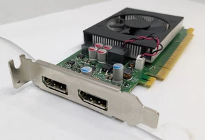 Nvidia Geforce GT730 DP DisplayPort x2 Low Profile GDDR5 2GB Video Grafikkarte - Bild 1 von 6