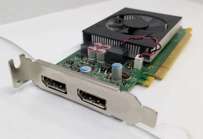 Nvidia Geforce GT730 DP DisplayPort x2 Low Profile GDDR5 2GB Video Graphics Card - Image 1 of 4