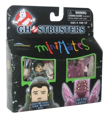 Ghostbusters Minimates Slime Blower Ray Stantz Theatre Ghost Figure Set - Image 1 of 3