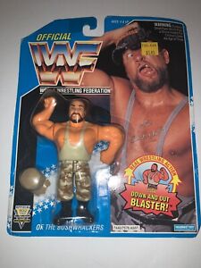 WWF - Luke of the Bushwhackers 1993 Figure Blue Card New & Sealed WWE Hasbro