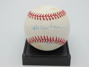 Hal Newhouser Autographed AL Baseball PSA/DNA Authentic stained - Picture 1 of 6