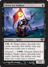 1x Ghost-Lit Stalker MTG Duel Decks: Garruk vs. Liliana NM Magic Regular