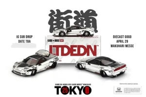 HOT WHEELS JAPAN CONVENTION 2025 Limited Kaido House LTDEDN NSX Chrome Finish - Picture 1 of 5