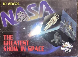 NASA 25 Years: The Greatest Show In Space Collection - 10 Pack VHS 1999 - Picture 1 of 3