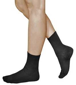 Calzini donna sciolti senza elastico 98% cotone morbido senza stampa VITSOCKS - Foto 1 di 16