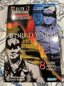 Soldiers Diecast Elite Command Collector's Series WORLD WAR II Patton vs Rommel - Picture 1 of 5