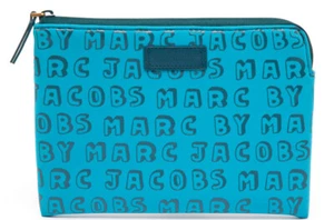 Marc by Marc Jacobs blau Logo Neopren Tech Mini Tablet Tasche 8" x 10,5" Neu mit Etikett - Bild 1 von 1
