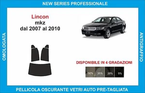 pellicole oscuranti vetri compatibili con lincon mkz dal 2007-2010 kit post - Bild 1 von 1
