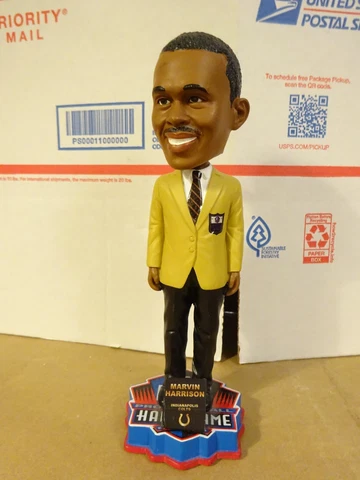 Marvin Harrison Hall of Fame HOF Bobble Head Indianapolis Colts Bobblehead /600 Cover
