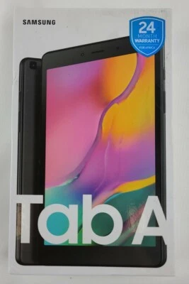 Samsung Galaxy Tab A 8.0" 32 GB Wi-Fi Android Tablet - Black - Image 1 of 4