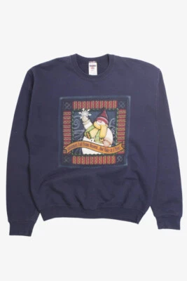 Sudadera Azul Fea Navidad 55642 Foto 1 de 2