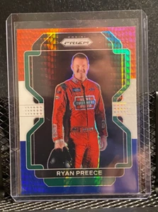 🔥 Ryan Preece 2022 Prizm Racing Red/White/Blue Hyper Card # - 21🔥 - Picture 1 of 2