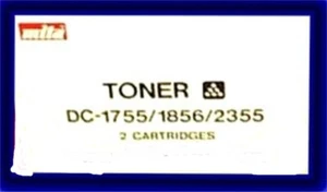  Genuine Mita 37077011 Toner (2) Cartridges  use in Mita DC1755/DC-1856/DC-2355 - Bild 1 von 1