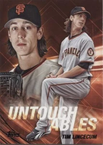 TIM LINCECUM 2017 Topps Update UNTOUCHABLES - SAN FRANCISCO GIANTS - #U-14  - Picture 1 of 1