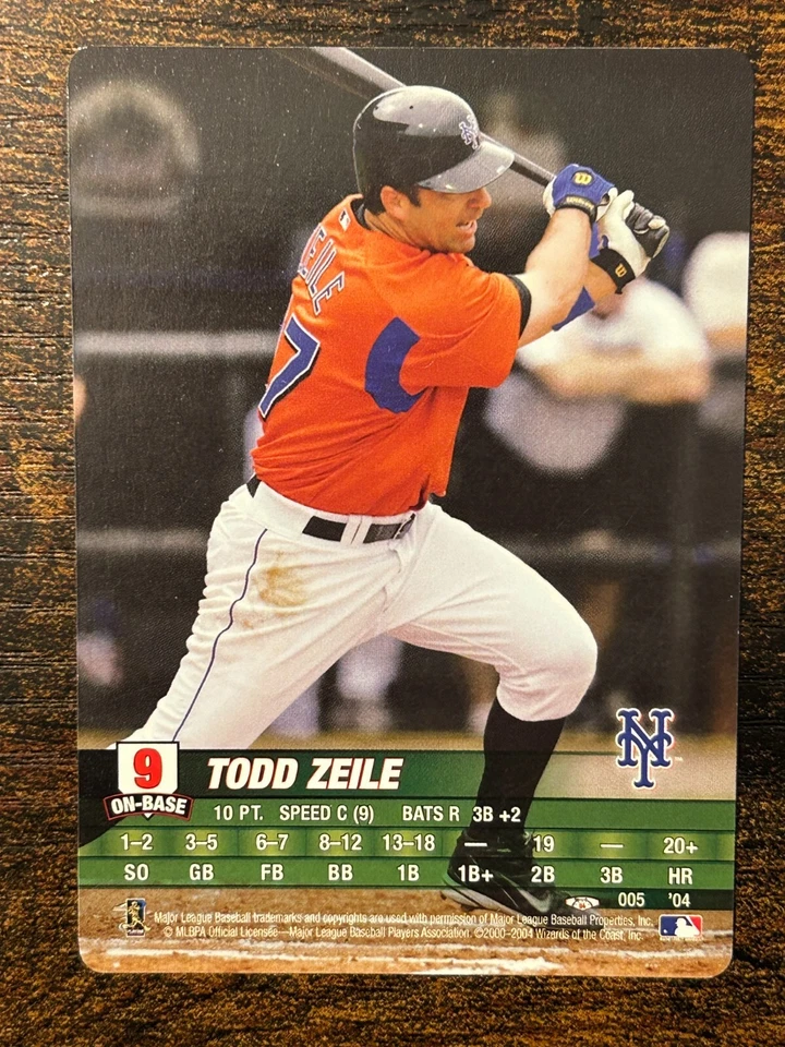 Juego base común MLB Showdown 2004 + fecha límite de intercambio + carrera de banderín - ¡Elige la tarjeta! Foto 1 de 1