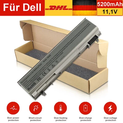 E6400 Akku Für Dell Latitude E6410 E6500 E6510 Precision M2400 M4400 PT434 PT435 - Bild 1 von 4