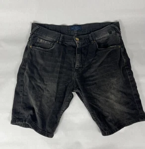 Zara Man Shorts Mens Black Denim Jean Shorts 32 - Picture 1 of 4