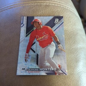 2019 Bowman Platinum Top Prospects Ice #TOP22 Elehuris Montero Stl Cardinals