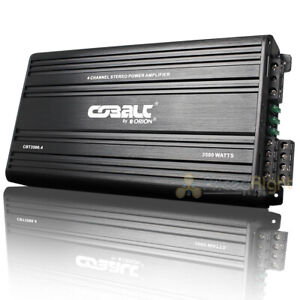 Orion Cobalt 4 Channel Amplifier 3500 Watts Max 2 Ohm Cobalt Series CBT-3500.4