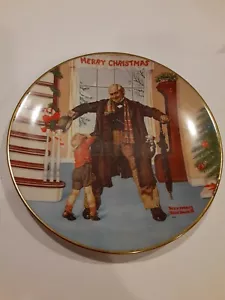 "The Big Moment" Norman Rockwell Teller. Royal Devon Fine China 1977 - Bild 1 von 4