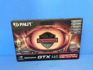 PALIT 3D GRAPHICS ENGINE  1024MB GDDR5 GEFORCE GTX460 - Picture 1 of 3