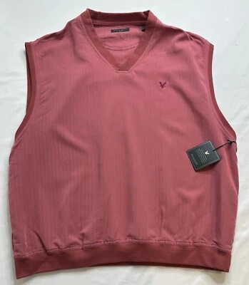 Nuevo Chaleco Lyle Scott Escocia Rosa Polvorienta Cuello en V Talla XL NUEVO CON ETIQUETAS Golf Foto 1 de 4