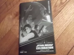 Star Wars Celebration Anaheim 2015 Program/Insiders Guide The Force Awakens Como Nuevo - Imagen 1 de 2