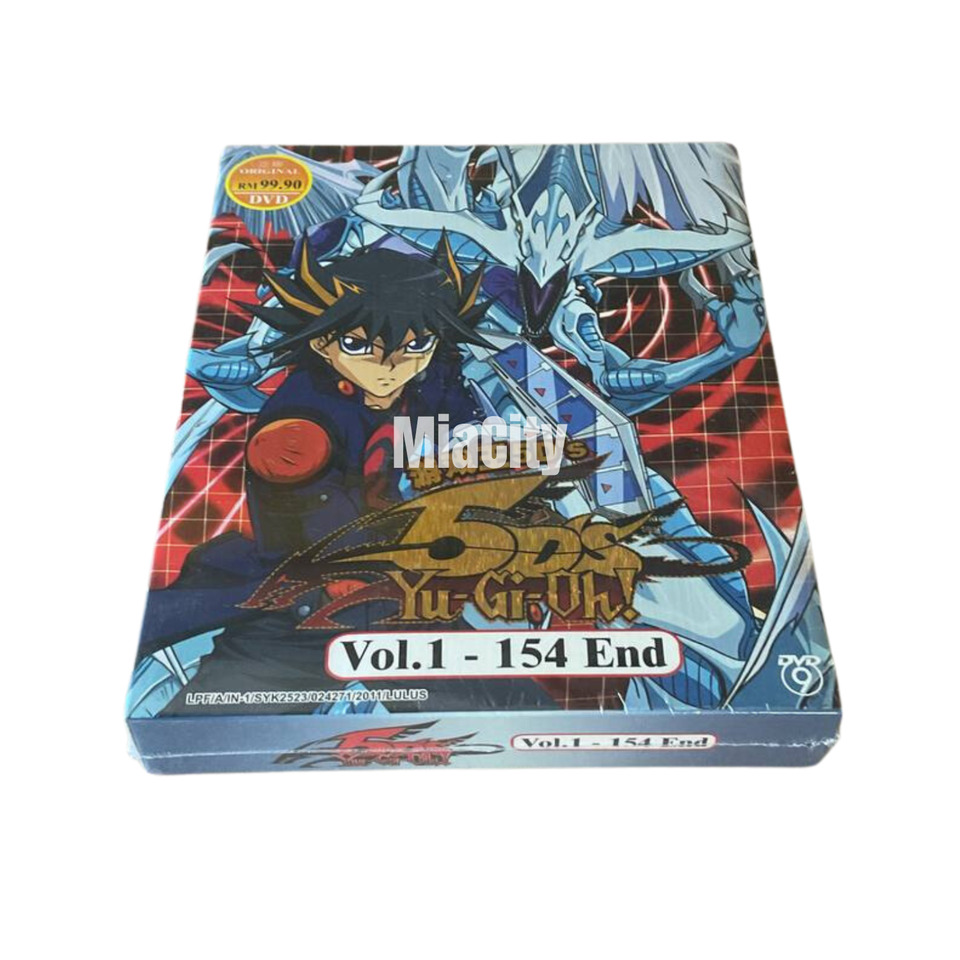 Yu-Gi-Oh! 5D'S Vol.1-154 End English Subtitle BOX SET Anime DVD