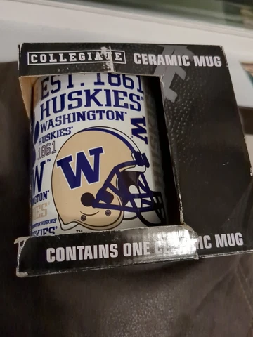 Boelter Brands Collegiate • Washington Huskies 14oz Ceramic Mug Cover