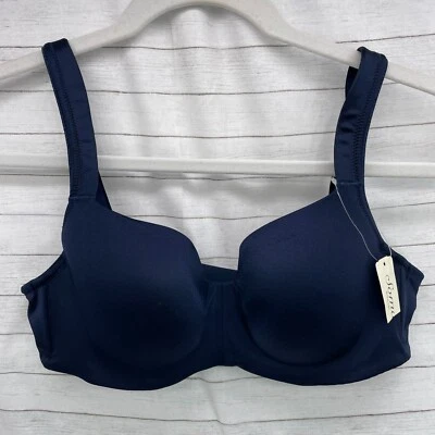 Новый с Ярлыками Soma размер 34B потрясающий поддержки гладкий балконет на косточках бюстгальтер синий - Изображение 1 из 4